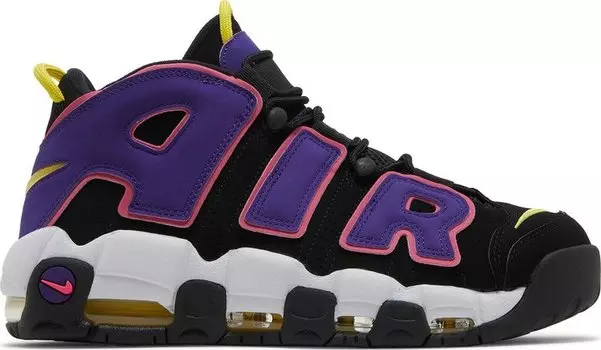 Кроссовки Nike Air More Uptempo '96 'Court Purple', черный/фиолетовый