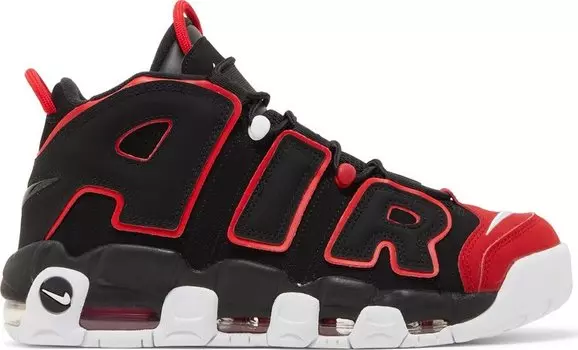 Кроссовки Nike Air More Uptempo '96 'Red Toe', черный