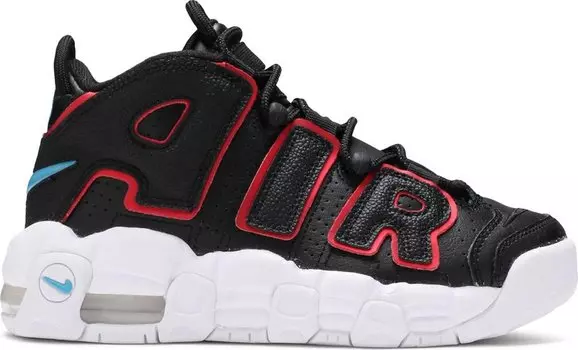 Кроссовки Nike Air More Uptempo GS 'Bred', черный