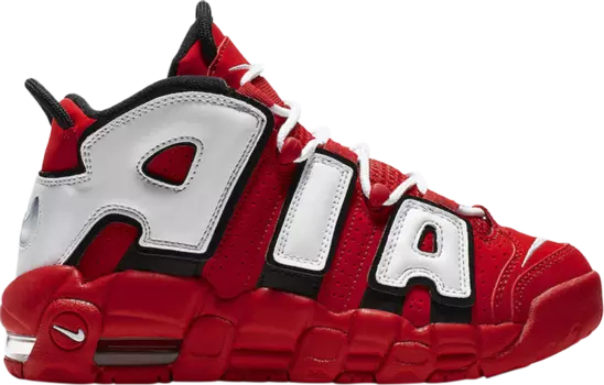 Кроссовки Nike Air More Uptempo GS 'Hoop Pack', красный