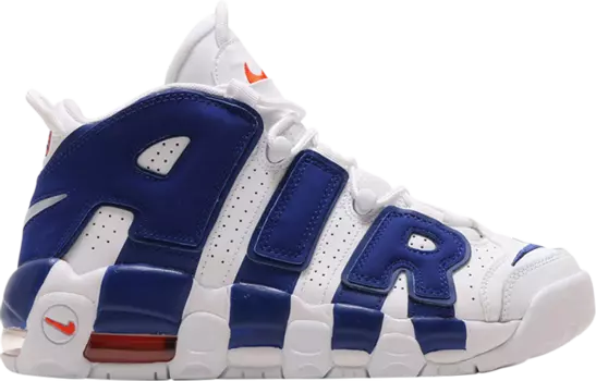 Кроссовки Nike Air More Uptempo GS 'Knicks', белый