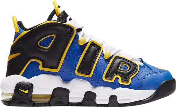Кроссовки Nike Air More Uptempo GS 'Peace, Love, and Basketball', синий