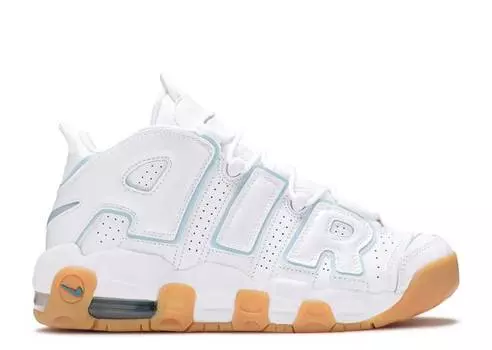 Кроссовки Nike AIR MORE UPTEMPO GS 'OCEAN BLISS', белый