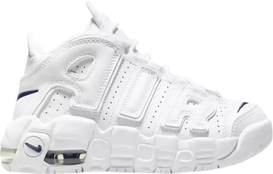 Кроссовки Nike Air More Uptempo PS 'White Midnight Navy', белый
