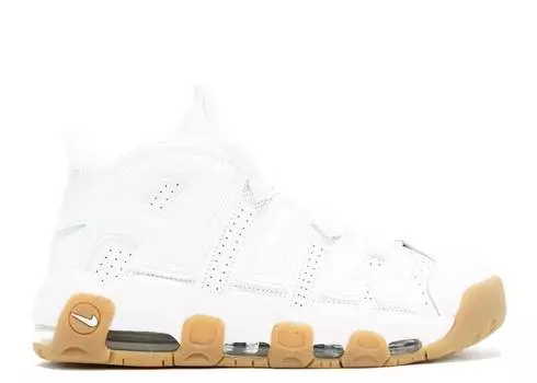 Кроссовки Nike AIR MORE UPTEMPO 'WHITE GUM', белый