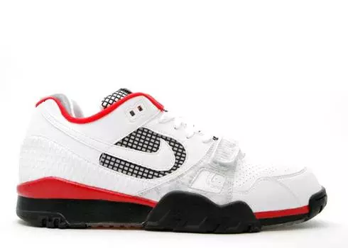 Кроссовки Nike AIR TRAINER 2 SB SUPREME 'WHITE FIRE RED', белый