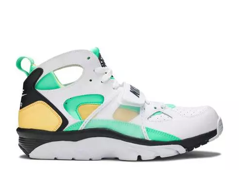 Кроссовки Nike AIR TRAINER HUARACHE 'GREEN TOPAZ', белый