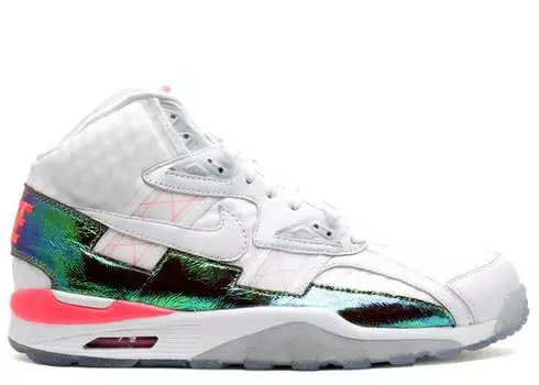 Кроссовки Nike AIR TRAINER SC HIGH PRM QS 'WHITE HYPER PUNCH', белый