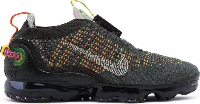 Кроссовки Nike Air VaporMax 2020 Flyknit 'Newsprint', зеленый