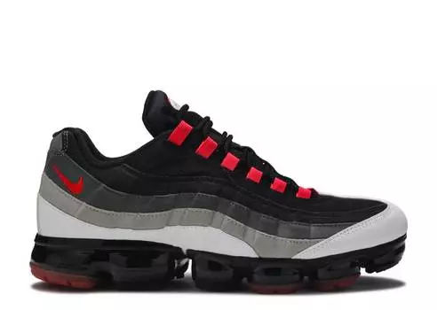 Кроссовки Nike AIR VAPORMAX 95 'HOT RED', белый