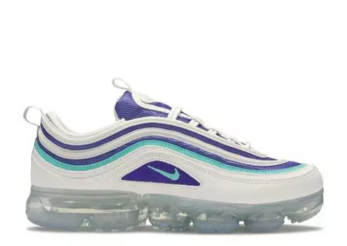 Кроссовки Nike AIR VAPORMAX 97 GS 'WHITE INDIGO BURST', белый