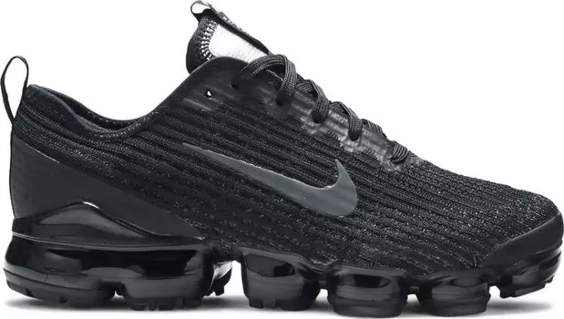 Кроссовки Nike Air VaporMax Flyknit 3 GS 'Black Anthracite', черный