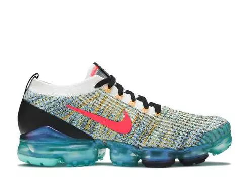 Кроссовки Nike AIR VAPORMAX FLYKNIT 3 'TURQUOISE CRIMSON', белый