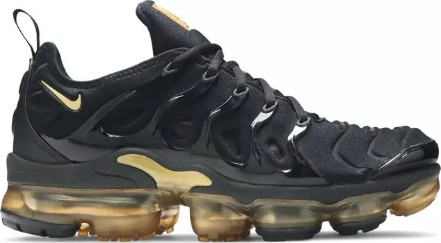 Кроссовки Nike Air VaporMax Plus 'Black Gold', черный