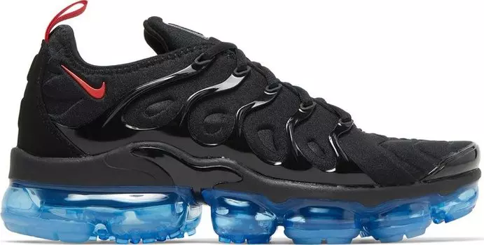 Кроссовки Nike Air VaporMax Plus 'Black Icy Blue', черный