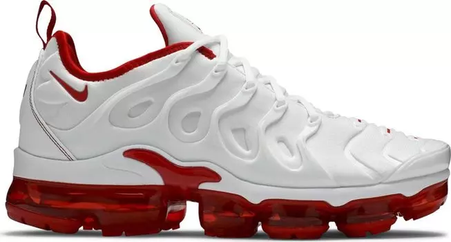 Кроссовки Nike Air VaporMax Plus 'White University Red', белый