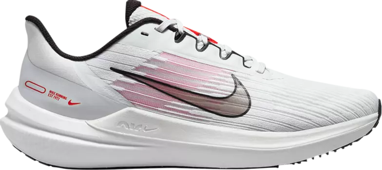 Кроссовки Nike Air Winflo 9 'Photon Dust Red', белый