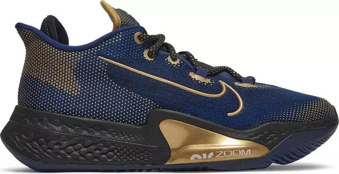 Кроссовки Nike Air Zoom BB NXT 'Blue Metallic Gold', синий