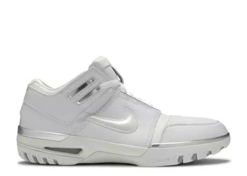 Кроссовки Nike AIR ZOOM GENERATION LOW 'WHITE SILVER', белый