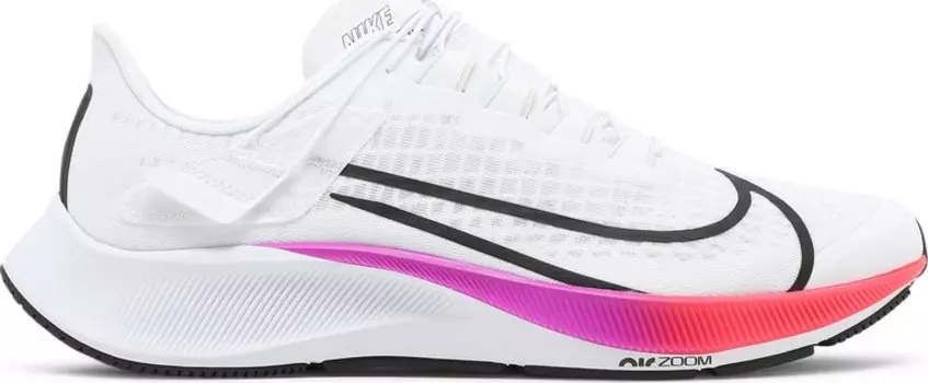 Кроссовки Nike Air Zoom Pegasus 37 FlyEase 'White Multi-Color', белый