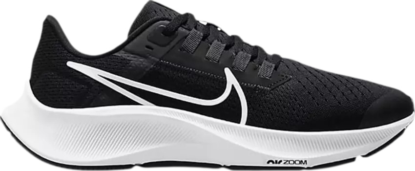 Кроссовки Nike Air Zoom Pegasus 38 GS 'Black White', черный