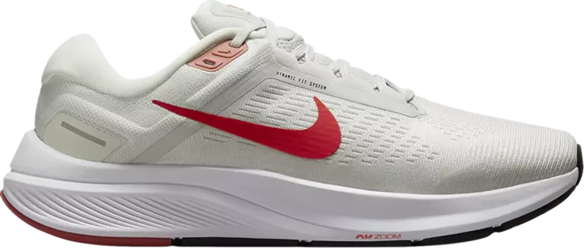 Кроссовки Nike Air Zoom Structure 24 'Photon Dust Light Crimson', белый