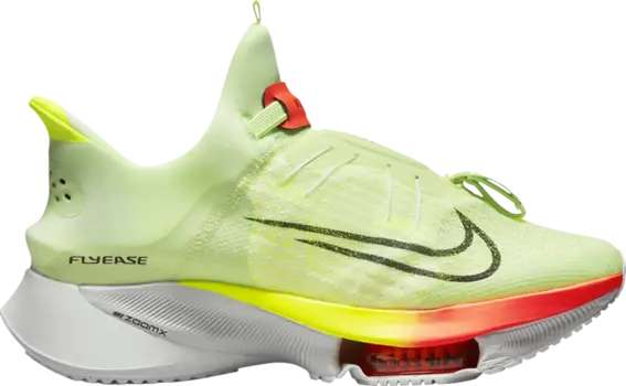 Кроссовки Nike Air Zoom Tempo NEXT% FlyEase 'Barely Volt Hyper Orange', зеленый
