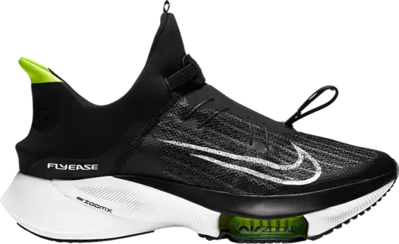 Кроссовки Nike Air Zoom Tempo NEXT% Flyease 'Black Volt', черный
