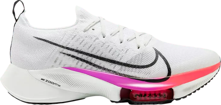 Кроссовки Nike Air Zoom Tempo Next% Flyknit 'White Hyper Violet', белый