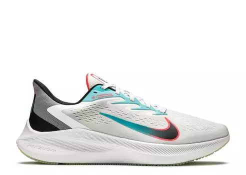Кроссовки Nike AIR ZOOM WINFLO 7 'FLASH CRIMSON AQUA', белый
