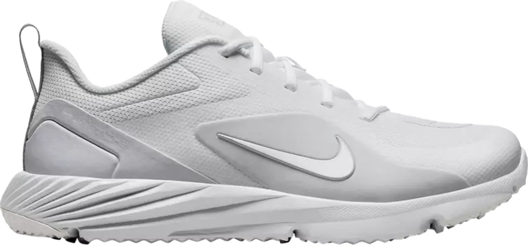Кроссовки Nike Alpha Huarache 8 Pro TF 'White Pure Platinum', белый