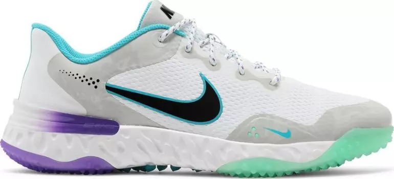 Кроссовки Nike Alpha Huarache Elite 3 Turf 'White Peach Cream', белый
