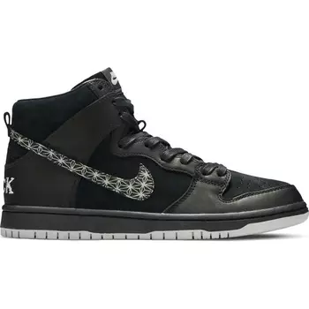 Кроссовки Nike Black Bar x SB Zoom Dunk High Pro, черный/серый