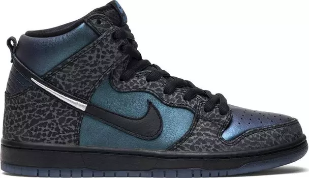 Кроссовки Nike Black Sheep x Dunk High SB 'Black Hornet', черный