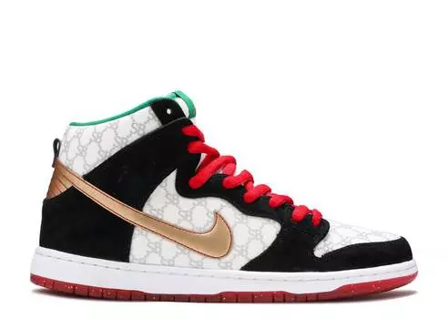 Кроссовки Nike BLACK SHEEP X DUNK HIGH SB 'PAID IN FULL', белый