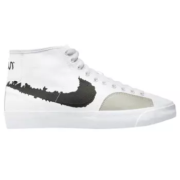 Кроссовки Nike Blazer Court Mid Premium SB 'White Black', Белый