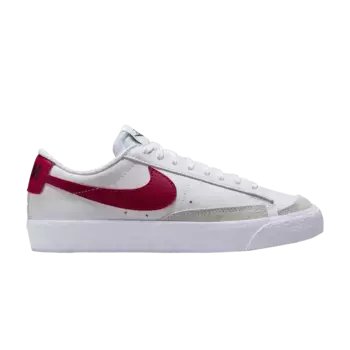 Кроссовки Nike Blazer Low 77 GSGym Red, белый