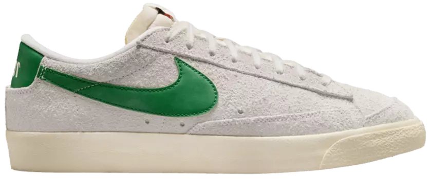 Кроссовки Nike Blazer Low '77 Premium 'Coconut Milk Kelly Green', кремовый