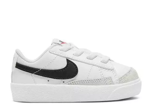Кроссовки Nike BLAZER LOW '77 TD 'WHITE BLACK', белый