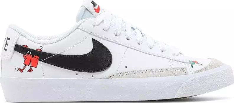 Кроссовки Nike Blazer Low '77 GS 'The World Is Your Playground', белый