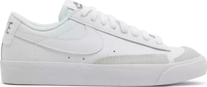 Кроссовки Nike Blazer Low '77 GS 'White Flat Pewter', белый