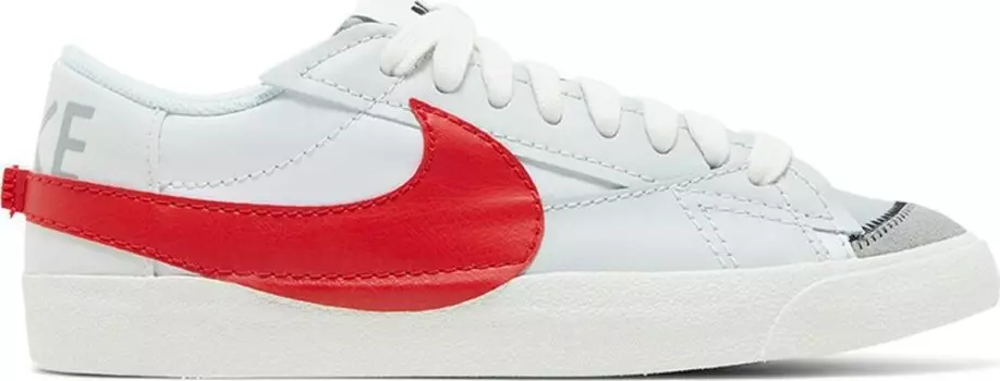 Кроссовки Nike Blazer Low '77 Jumbo 'White University Red', белый