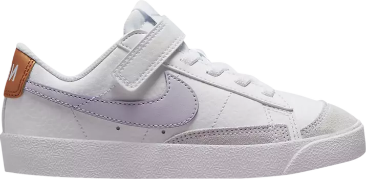 Кроссовки с застежкой Nike Blazer Low 77 PS, бело-серый