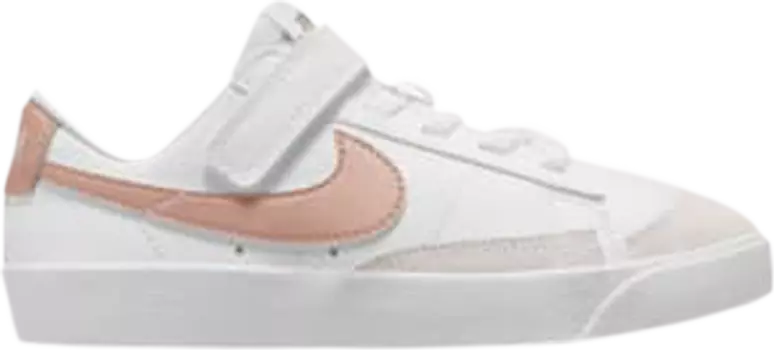 Кроссовки Nike Blazer Low '77 PS 'White Metallic Red Bronze', белый
