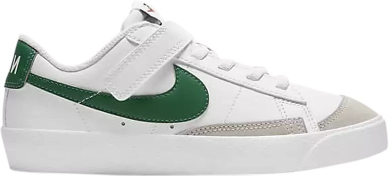 Кроссовки Nike Blazer Low '77 PS 'White Pine Green', белый