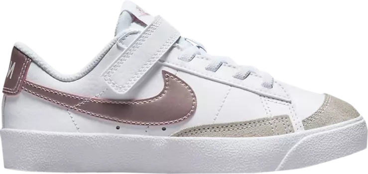 Кроссовки Nike Blazer Low '77 PS 'White Pink Glaze', белый