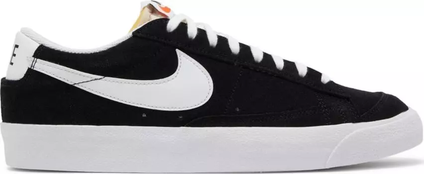 Кроссовки Nike Blazer Low '77 Suede 'Black White', черный