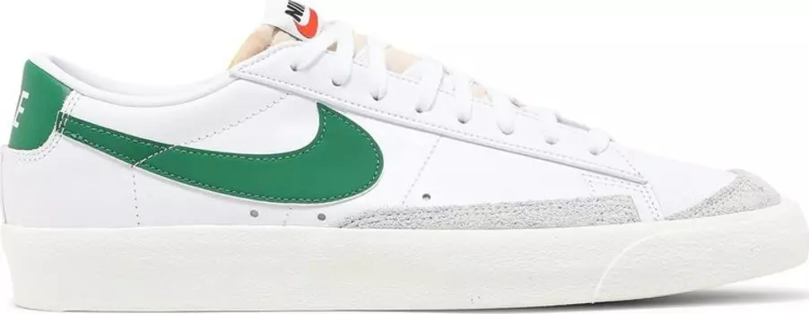 Кроссовки Nike Blazer Low '77 Vintage 'Pine Green', белый
