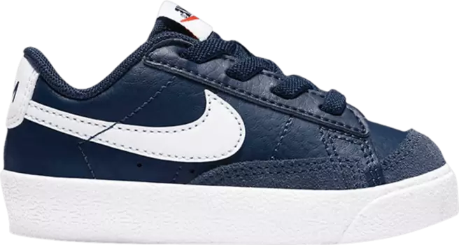 Кроссовки Nike Blazer Low '77 Vintage TD 'Midnight Navy', синий