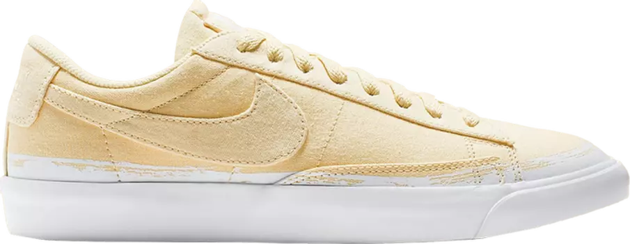 Кроссовки Nike Blazer Low Canvas SB 'NYC Editions: Procell', кремовый
